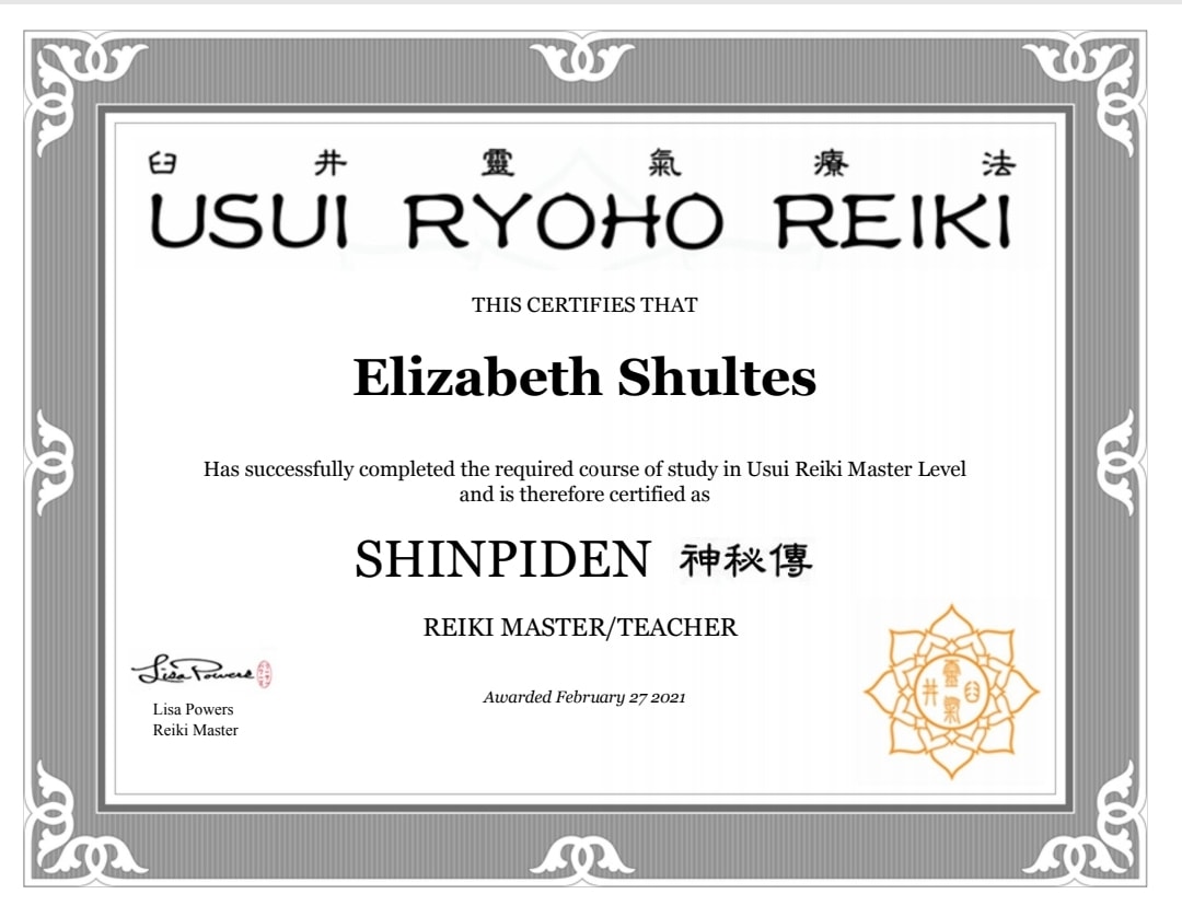 Life Coach Practitioner Diploma certificate